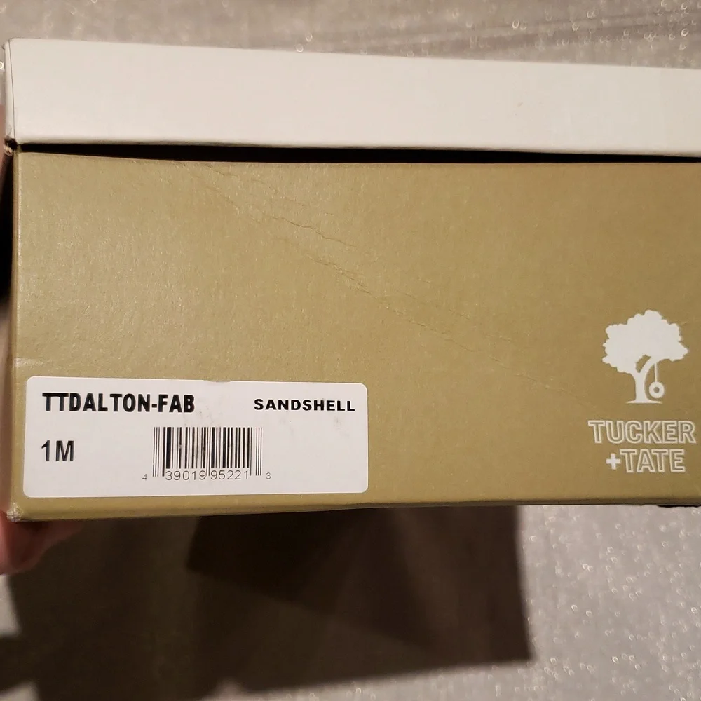 Tucker + Tate NEW Oxfords Dress Shoes Canvas Boys 1M NIB